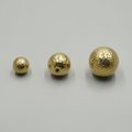 Shiny hammered brass ball drawer knob/textured gold ball cabinet pull/shiny gold ball drawer handle/brass furniture hardware/round gold knob