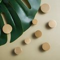 Classic round gold brass drawer knob/gold button drawer handle/matte gold brass cabinet pull/gold furniture hardware/IKEA hack door handle
