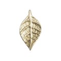 Gold brass autumn leaf cabinet handle/Gold leaf shaped drawer pull/Gold leaves door handle/Fall leaf drawer knob/gold furniture hardware