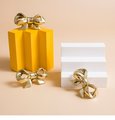 Cute Gold Brass Bow Shaped cabinet pull/gold bow drawer handle/gold furniture hardware/ribbon bow door knob/bedroom furniture hardware