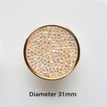 Iridescent angel aura quartz cabinet pull/Rainbow crystal and brass drawer pull/crystal hardware/gemstone door handle/glittery door handle