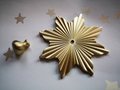 Large Gold Art Deco inspired Sunburst Cabinet Pull/star shaped Door Handle/statement drawer pull/wardrobe door handle/decorative handle