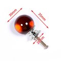 Fun glass ball drawer knobs in a rainbow of colours/colourful glass cabinet handle/bright furniture hardware/nursery handles/kids room decor
