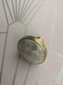 Checked white mother of pearl drawer pull/white pearl cabinet handle/pearl furniture hardware/white shell cabinet pull/gold pearl door knob