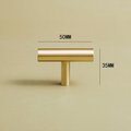 Matte gold brass cabinet bar handle/gold brass drawer pull/kitchen cabinet hardware/classic furniture hardware/gold door handles for DIY