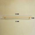 Matte gold brass cabinet bar handle/gold brass drawer pull/kitchen cabinet hardware/classic furniture hardware/gold door handles for DIY