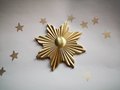 Large Gold Art Deco inspired Sunburst Cabinet Pull/star shaped Door Handle/statement drawer pull/wardrobe door handle/decorative handle