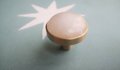 Round polished white quartz or black obsidian drawer knob/Monochrome Drawer pull/gemstone cabinet pull/crystal door handle/stone door knobs