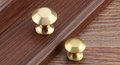 Small classic cone shaped drawer handle/small brass cabinet pull/Gold cone door knob/handles for furniture renovation/kitchen hardware