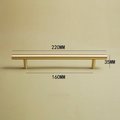 Matte gold brass cabinet bar handle/gold brass drawer pull/kitchen cabinet hardware/classic furniture hardware/gold door handles for DIY