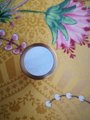 Gold rim white mother of pearl drawer pull/shell cabinet handle/white pearl drawer knob/round white pearl door handle/brass and pearl handle