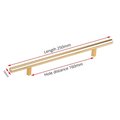 Gold stainless steel cylindrical rod cabinet bar handle/Simple matte gold drawer handle/Modern gold hardware/Gold kitchen cabinet pulls