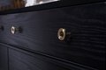 Gold brass circle cabinet handle/O shaped door handle/small circle drawer pull/circle shaped door knob/gold furniture hardware/retro handle