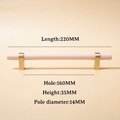 Baby Pink and Gold cabinet bar pulls/ wooden drawer handles/nursery furniture hardware/pink cabinet door handles/children's furniture handle
