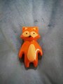 Sweet Fox drawer pull/Fox cabinet handle/kids furniture hardware/Fox door knob/door handles for nursery/childrens room decor/woodland decor