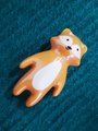 Sweet Fox drawer pull/Fox cabinet handle/kids furniture hardware/Fox door knob/door handles for nursery/childrens room decor/woodland decor
