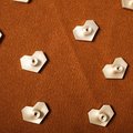 Gold brass geometric heart shaped Cabinet Pull/Heart shaped drawer handle/geometric door knob/brass furniture hardware/IKEA hack drawer knob