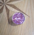 Bright coloured brass and resin drawer handle/Rainbow shade resin cabinet pull/Nursery decor door knobs in bright colors/IKEA hack door pull