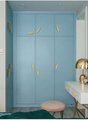 Guardian angel feather design cabinet handle/Gold or Silver bird feather drawer pull/Floating feather door handle/Gold furniture hardware