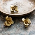 Gold Phalenopsis Orchid Cabinet Pull/Orchid Door Handle/Flower Drawer Knob/Brass Drawer Pull/Furniture Hardware/Tropical Decor/Drawer Handle