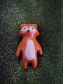 Sweet Fox drawer pull/Fox cabinet handle/kids furniture hardware/Fox door knob/door handles for nursery/childrens room decor/woodland decor
