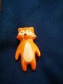 Sweet Fox drawer pull/Fox cabinet handle/kids furniture hardware/Fox door knob/door handles for nursery/childrens room decor/woodland decor