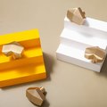 Gold brass geometric heart shaped Cabinet Pull/Heart shaped drawer handle/geometric door knob/brass furniture hardware/IKEA hack drawer knob