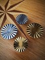 Super Shiny Gold or Silver Sun Ray inspired art deco design Cabinet Pull/semi circle door handle /round drawer knob/ chrome handle/IKEA hack
