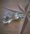 Cute Gold Brass Bow Shaped cabinet pull/gold bow drawer handle/gold furniture hardware/ribbon bow door knob/bedroom furniture hardware