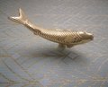 gold brass fish design Cabinet Pulls/koi carp drawer handle/gold fish Door Handle/home improvement/metal cabinet handle/gold drawer pull
