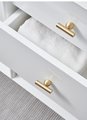 Gold brass bar and ball cabinet handle/gold furniture hardware/solid brass drawer pulls/gold kitchen hardware/solid brass door handle/