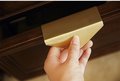 Gold Brass geometric triangle cabinet pull/modern furniture hardware/triangular drawer pull/minamlistic door handle/gold cabinet handle
