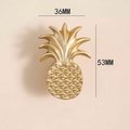 Gold Pineapple Cabinet Pulls/gold Door Handle/drinks cabinet handle/ tropical decor/home improvement/retro style door knob/drawer handle