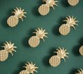 Gold Pineapple Cabinet Pulls/gold Door Handle/drinks cabinet handle/ tropical decor/home improvement/retro style door knob/drawer handle