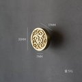 Cloud and sky design solid brass cabinet pull/gold drawer knob/brass furniture hardware/orential design drawer pull/handles for IKEA hack