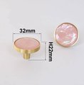 Mother of pearl drawer pull/Pastel shades pearl cabinet handle/Shell door handle/Pearl furniture hardware/Pearl drawer knob/Pearl door knob