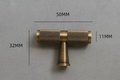 bronze knurled bar handles/bronze cabinet handles/aged brass drawer pulls/bronze cabinet door handle/hardware for kitchens/modern hardware