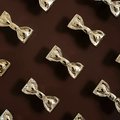 Cute shiny Gold or Silver bow shaped cabinet pull/Ribbon bow drawer handle/Gold or Silver furniture hardware/Ribbon bow nursery door knob