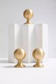 Scroll shaped cabinet bar handle with ball end design / brass cabinet draw pull/furniture hardware/ kitchen renovation/wardrobe handle/retro