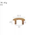 Aged hammered brass semi circle shaped handle/hammered bronze drawer pull/kitchen hardware/large cabinet handle/bronze wardrobe door handle