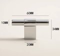 Shiny silver cabinet bar pull/silver drawer pull/kitchen hardware/metal door handle/furniture hardware/shiny silver cabinet pull/monochrome