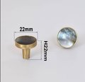 Black Mother of Pearl Drawer pull/Black pearl Cabinet pull/Shell door handle/Pearl door knob/Furniture hardware/DIY handle/Kitchen hardware