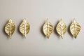 Gold brass autumn leaf cabinet handle/Gold leaf shaped drawer pull/Gold leaves door handle/Fall leaf drawer knob/gold furniture hardware