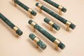 Dark Green Verde marble and brass cabinet pull/Green marble and gold brass drawer pull/green marble cabinet handle/modern stone hardware