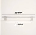 Shiny silver cabinet bar pull/silver drawer pull/kitchen hardware/metal door handle/furniture hardware/shiny silver cabinet pull/monochrome