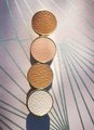 Brass and leather drawer pull/neutral colour cabinet handle/brown, cream,. pink and caramel drawer knob/leather door handle/leather hardware