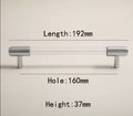 Chrome and clear textured lucite cabinet bar pull handle/clear acrylic drawer handle/lucite furniture hardware/transparent resin handle