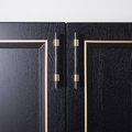 Jet black nero marble cabinet handle/black marble and brass drawer pull/marble furniture hardware/black and gold or silver kitchen hardware