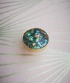 Checked rainbow mother of pearl drawer pull/pearl cabinet handle/pearl furniture hardware/Abalone shell cabinet pull/gold pearl door knob