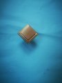 Gold brass square shaped drawer pull/Gold geometric square cabinet pull/Square door knob/brass furniture hardware/gold square cabinet handle